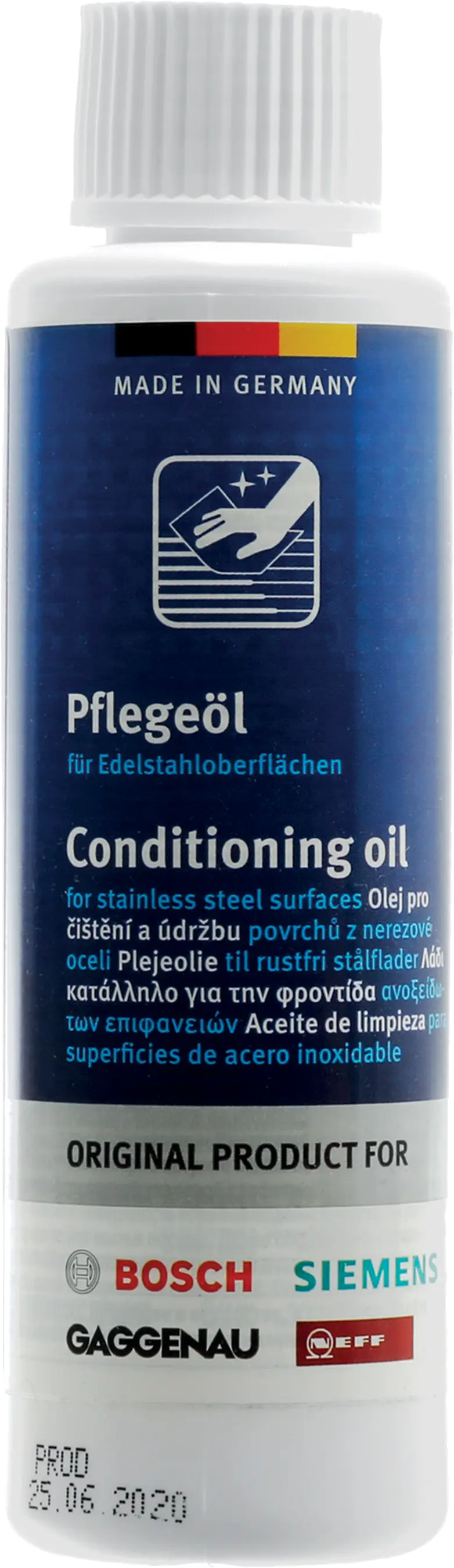 00311945 Conditioning Oil: Stainless Steel Surfaces