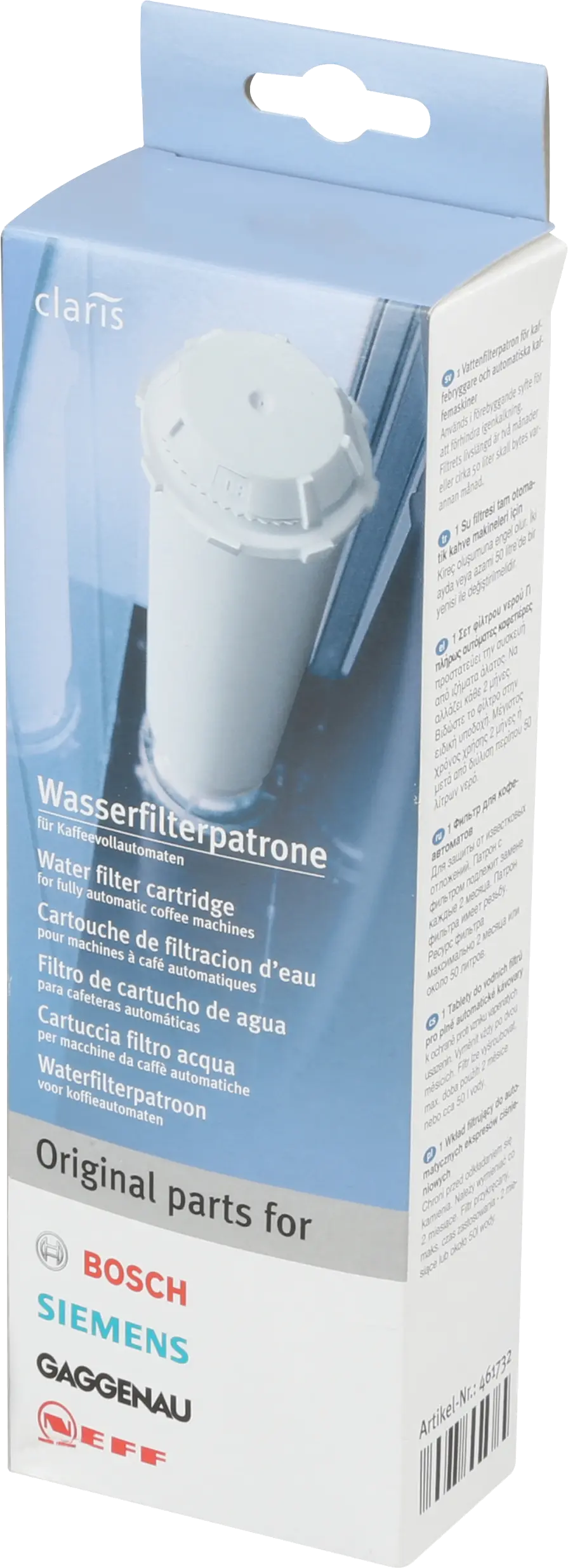 00461732 Coffee Machine Water Filter