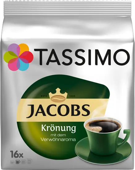 00467142 Coffee Tassimo T-Discs: Jacobs Krönung Pack of 16 drinks