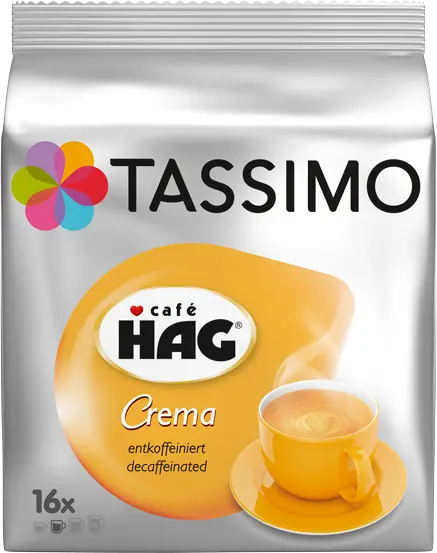 00574792 Tassimo T-Disc: Cafè Häg Crema Decaffeinated Pack of 16 drinks