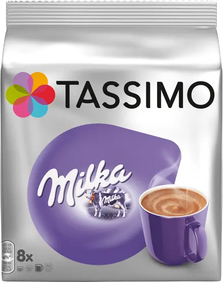 00576731 Hot chocolate Tassimo T-Discs: Milka Hot Chocolate 8 drinks per pack