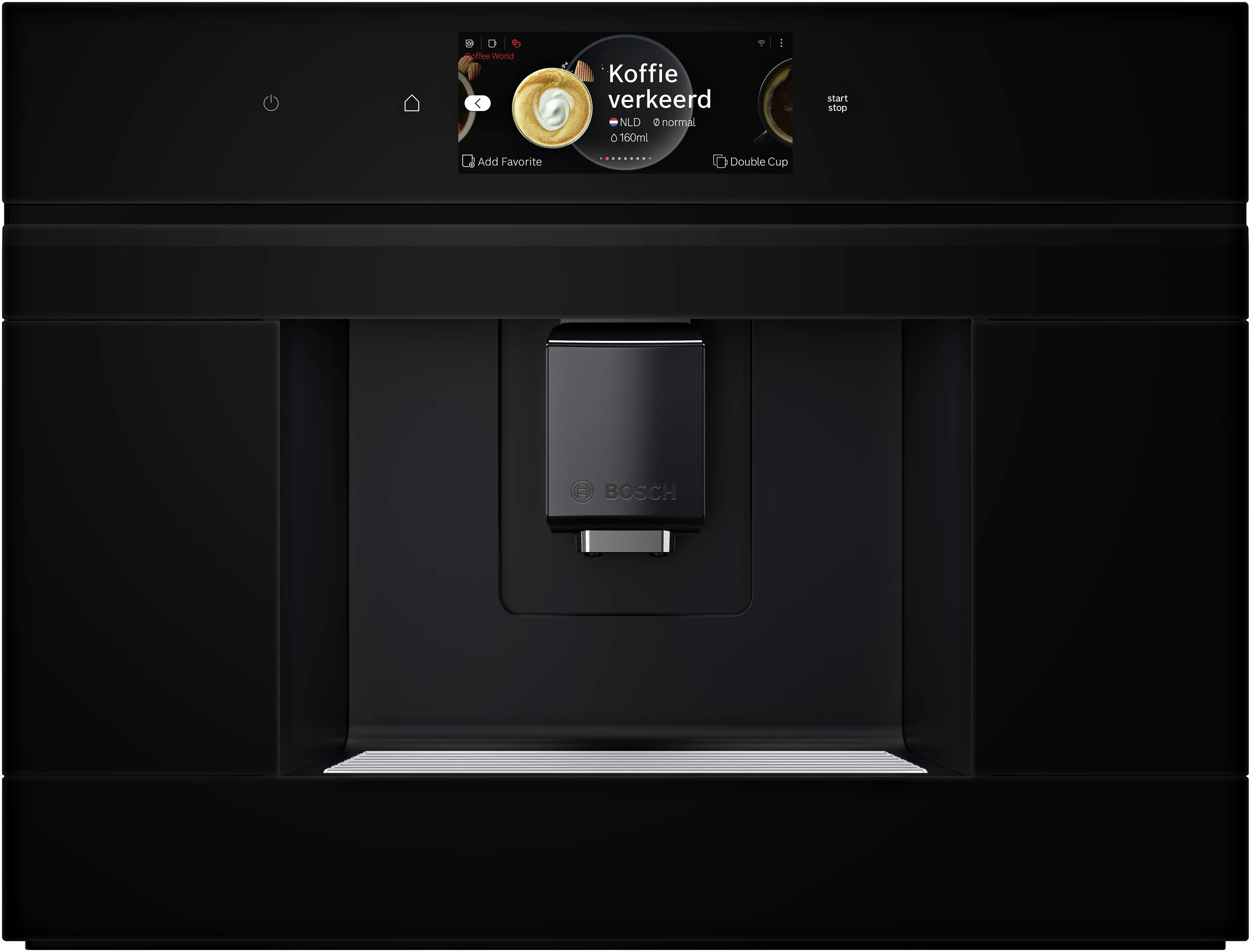 BOSCH Built-in fully automatic coffee machine Black