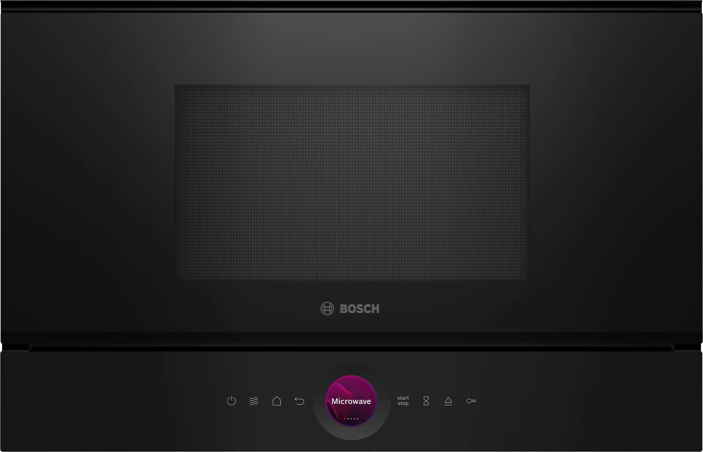 BOSCH Built-in microwave oven Black