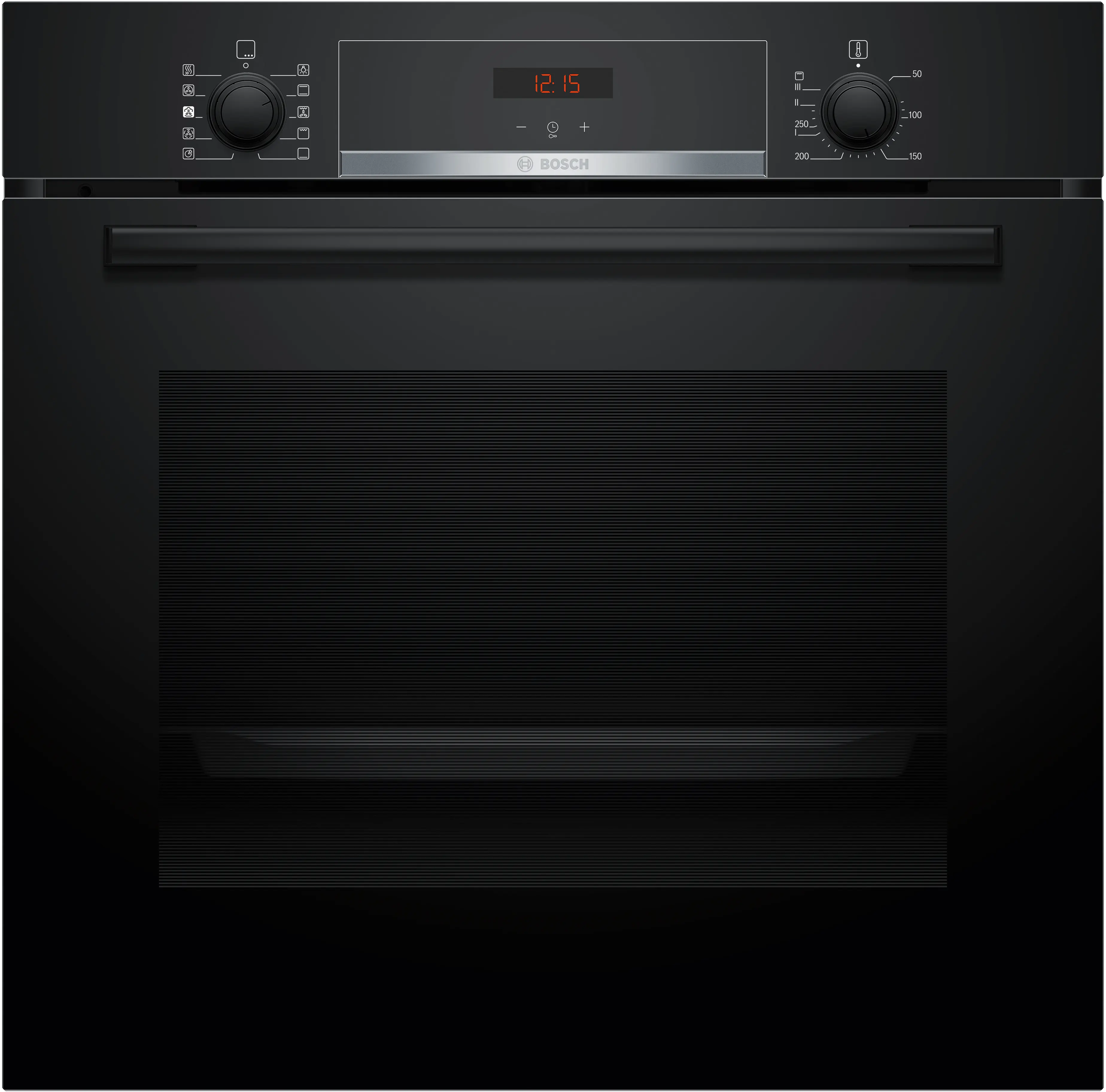 BOSCH Built-in oven with added steam function 60 x 60 cm Black