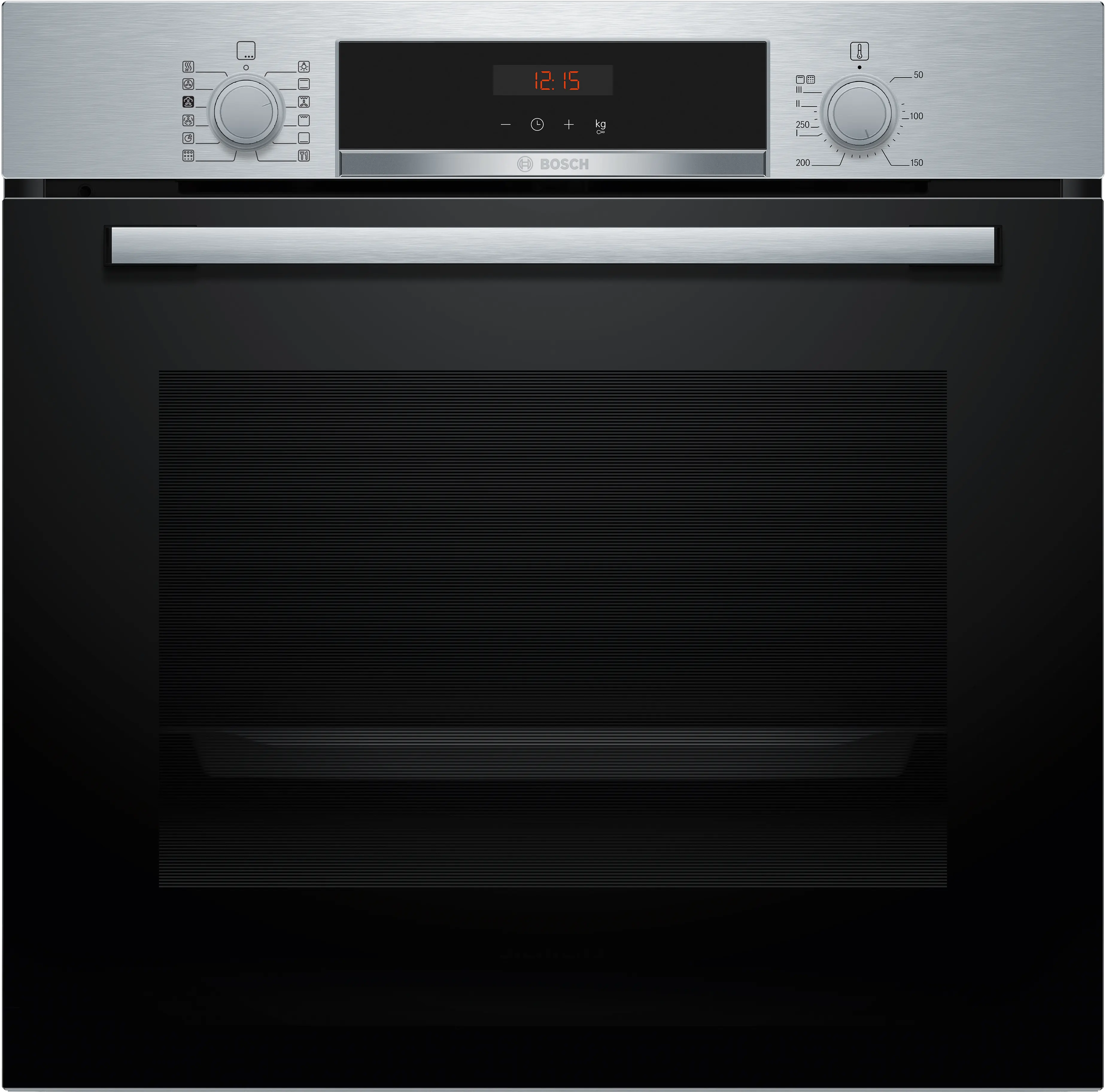 BOSCH Built-in oven with added steam function 60 x 60 cm Stainless steel