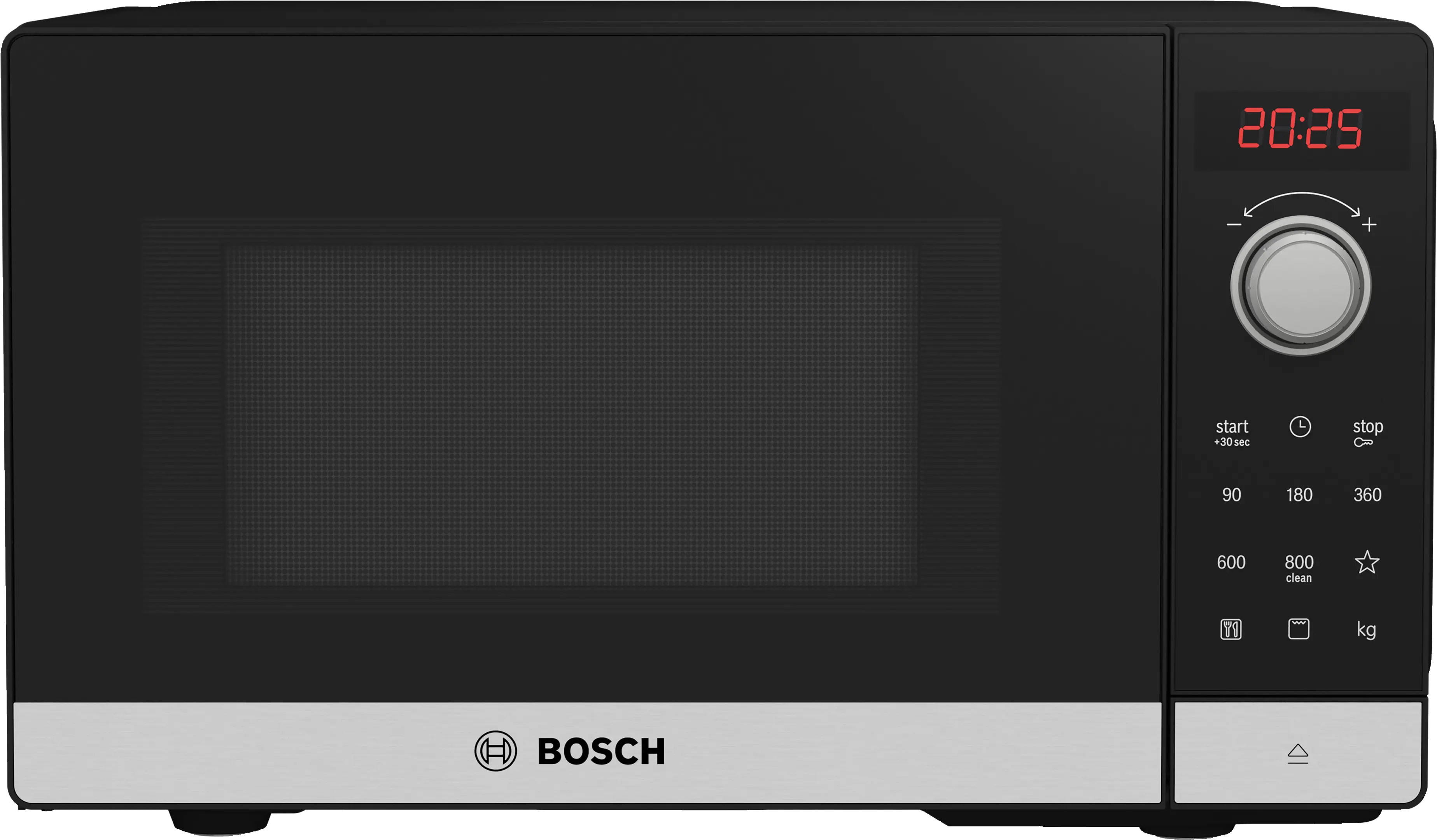 BOSCH Freestanding microwave with grill 44 x 26 cm Stainless steel