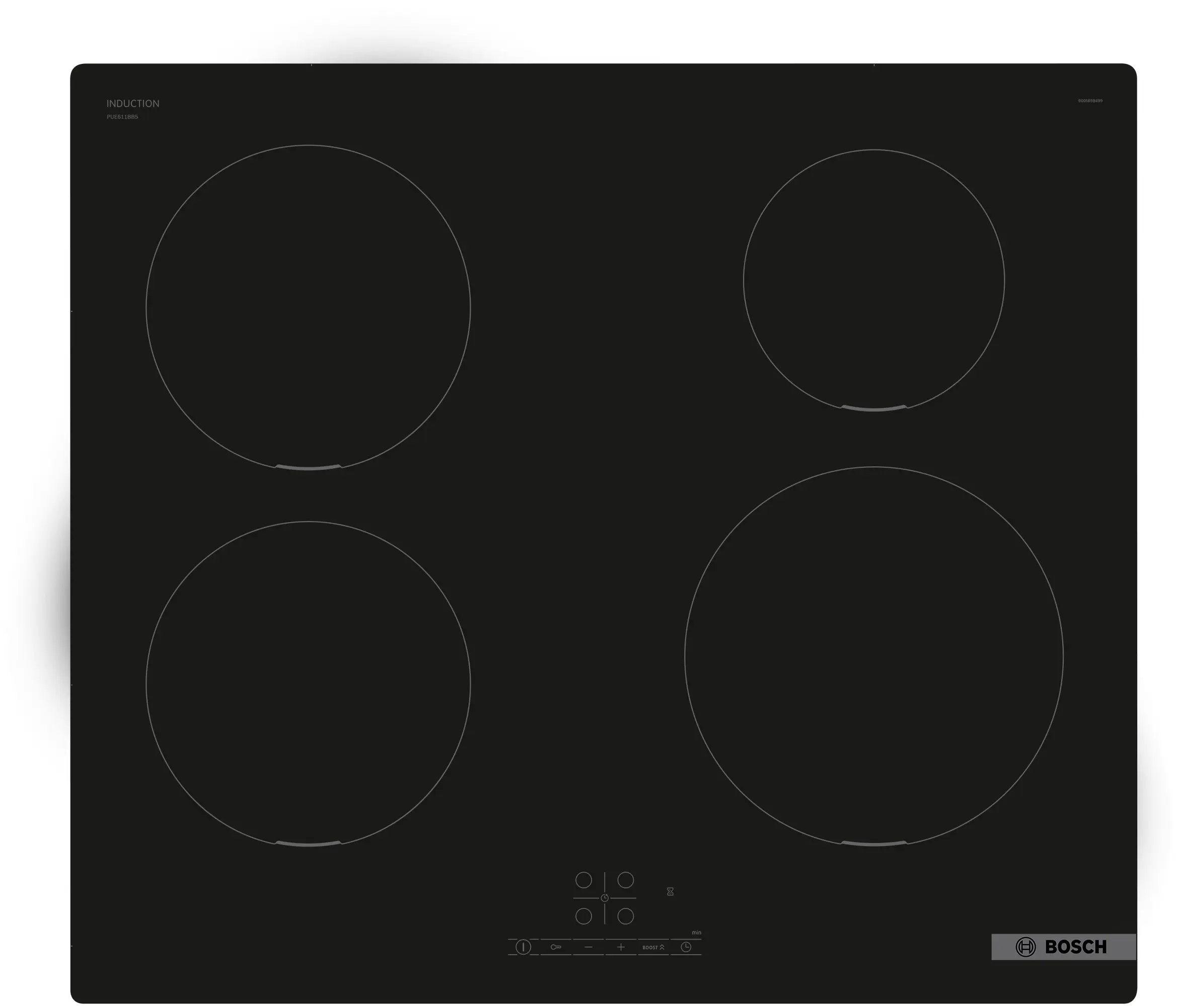 BOSCH Induction hob 60 cm surface mount without frame