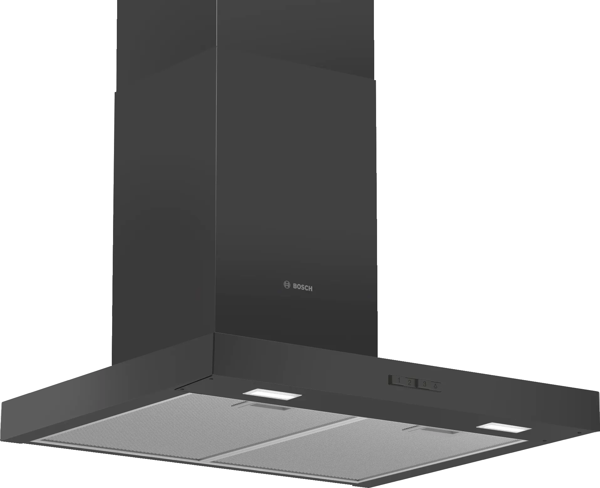BOSCH Wall-mounted cooker hood 60 cm Black
