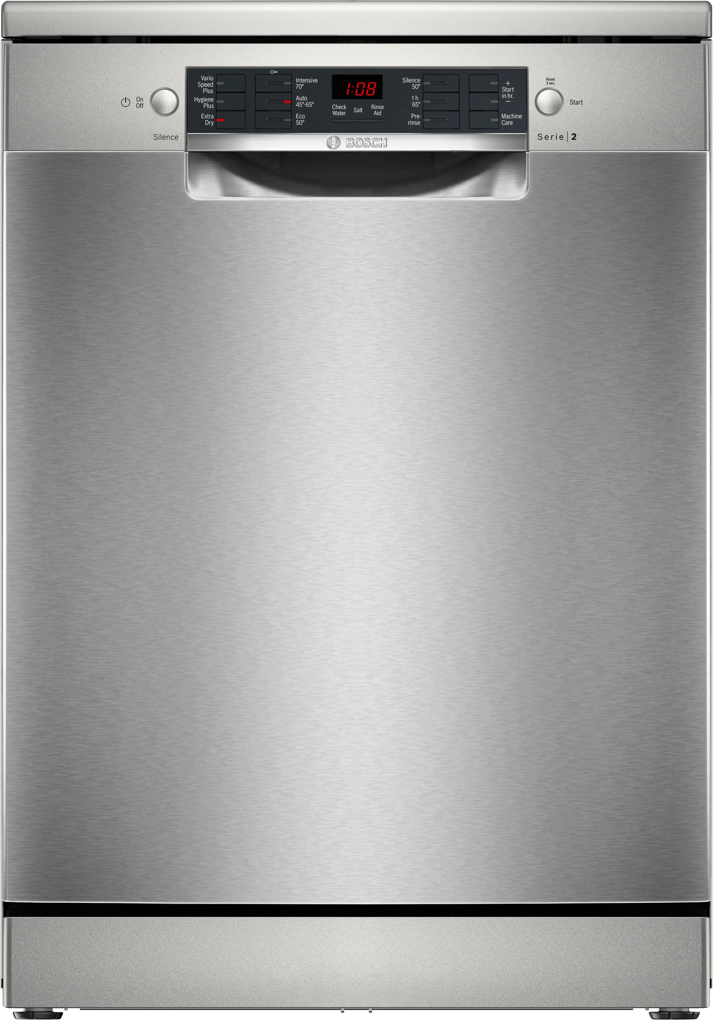BOSCH Free-standing dishwasher 60 cm Brushed steel anti-fingerprint