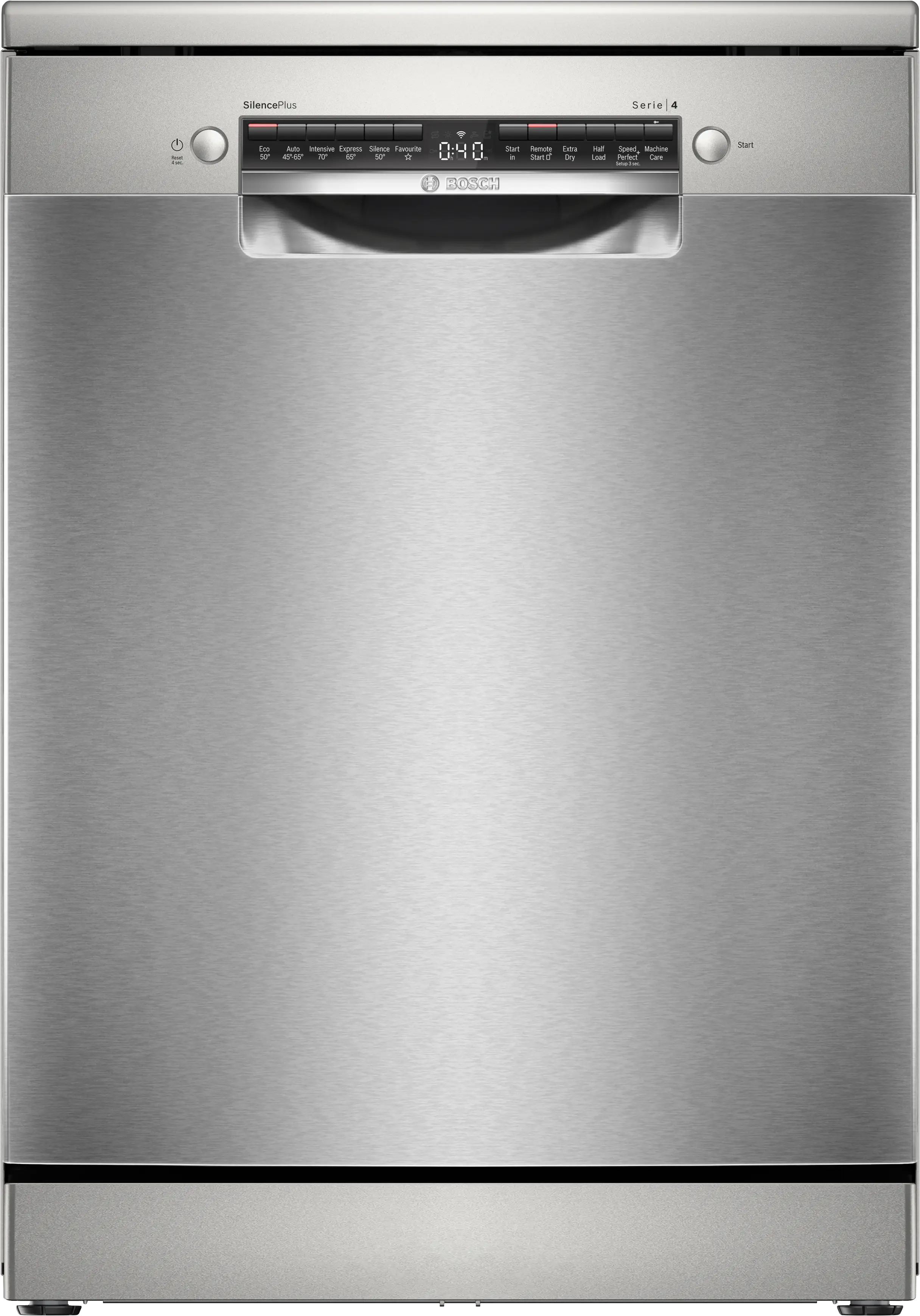 BOSCH Free-standing dishwasher 60 cm Brushed steel anti-fingerprint