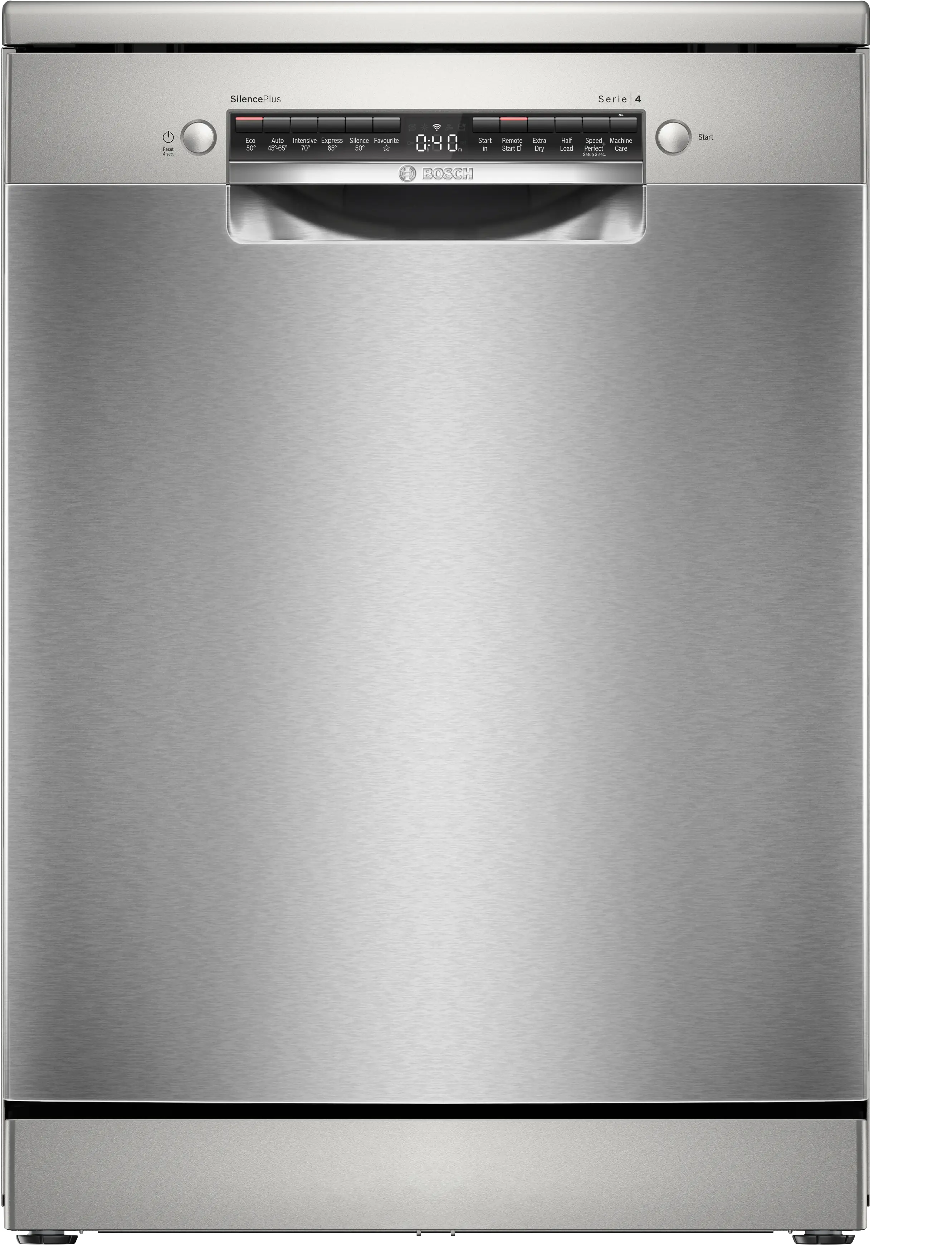 BOSCH Free-standing dishwasher 60 cm Brushed steel anti-fingerprint