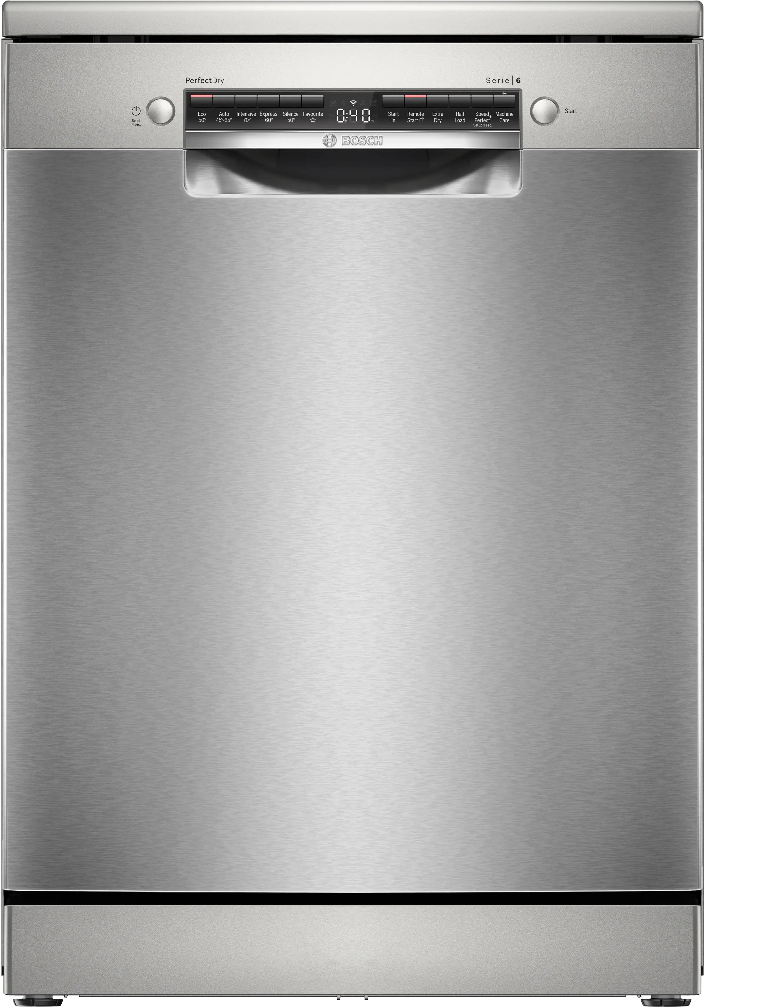 BOSCH Free-standing dishwasher 60 cm Brushed steel anti-fingerprint