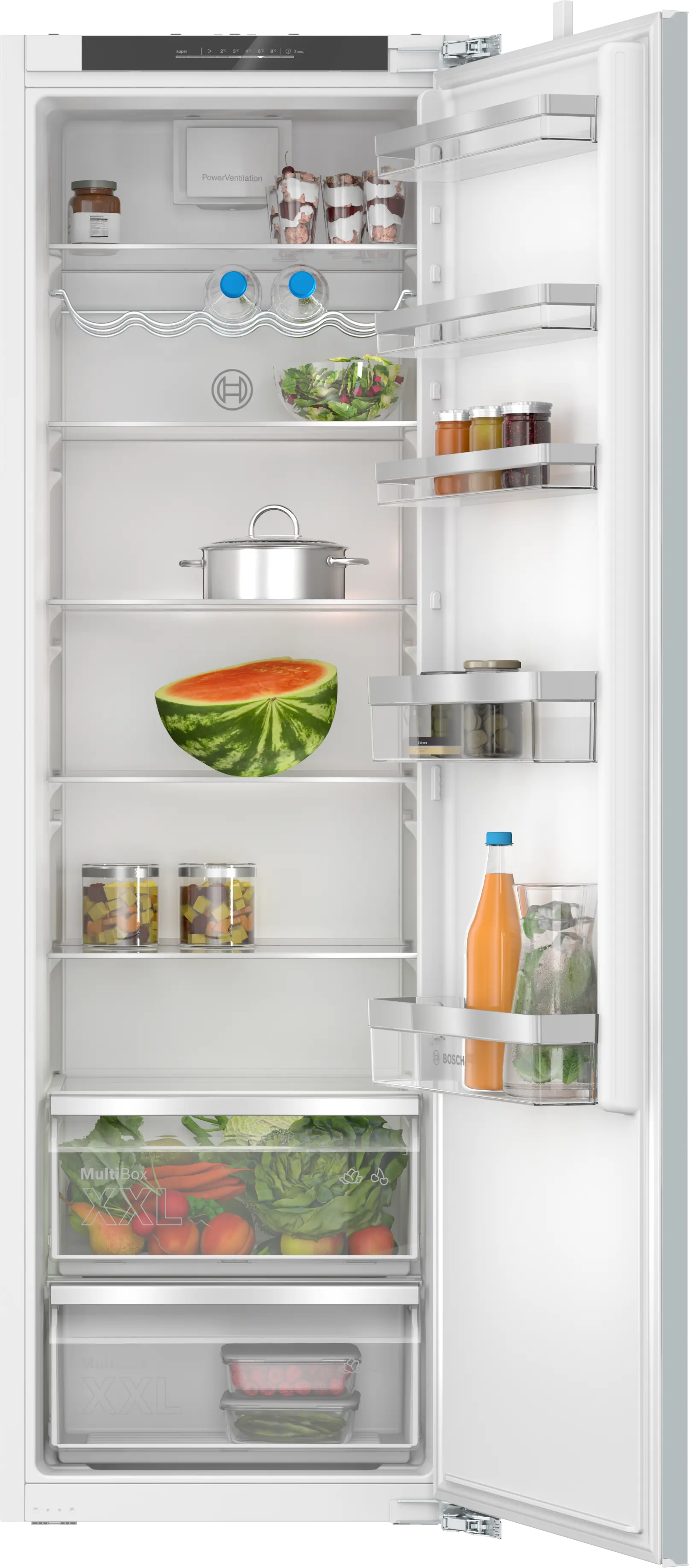 BOSCH Built-in fridge 177.2 x 54.1 cm flat hinge