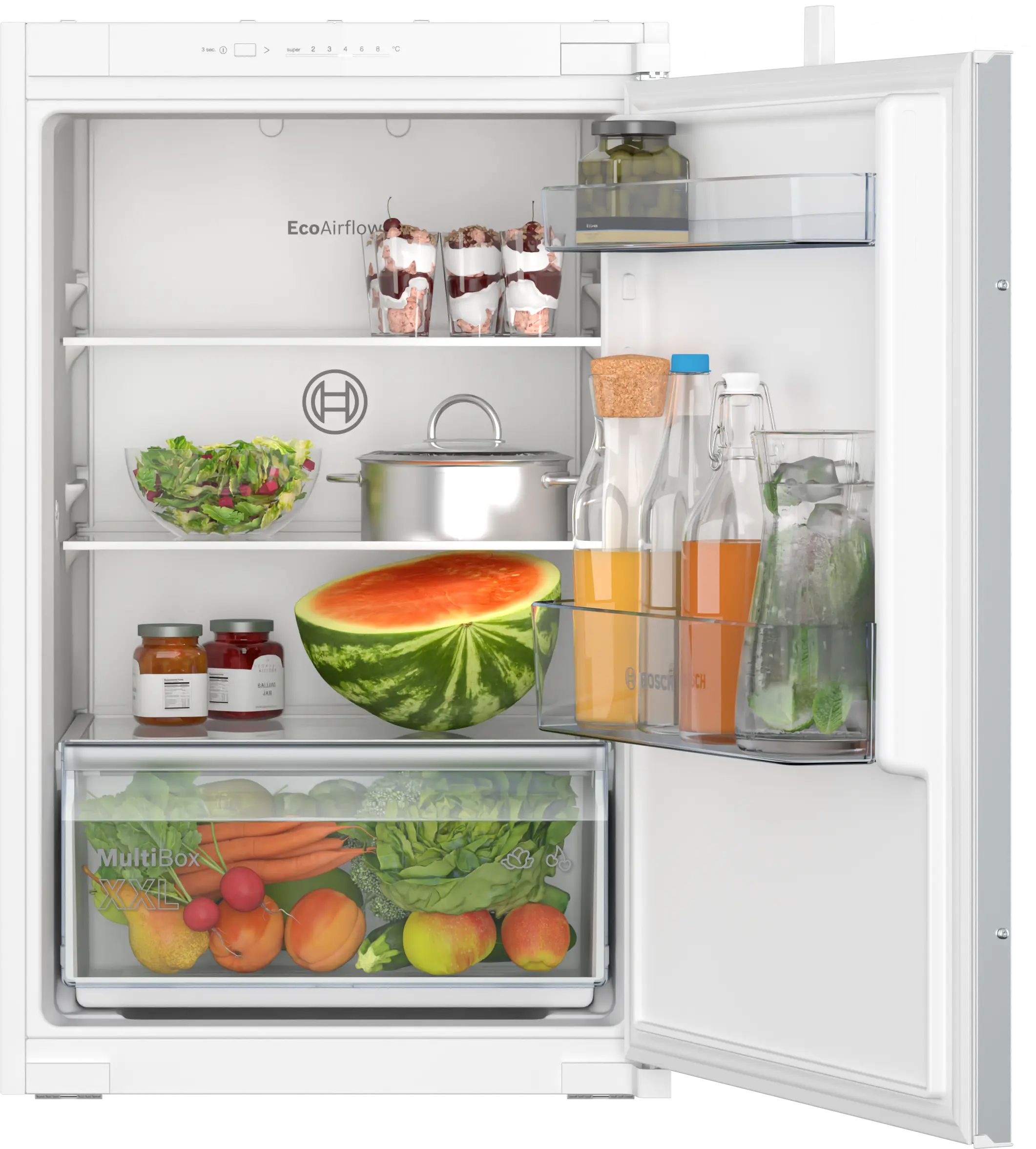 BOSCH Built-in fridge 87.4 x 54.1 cm sliding hinge