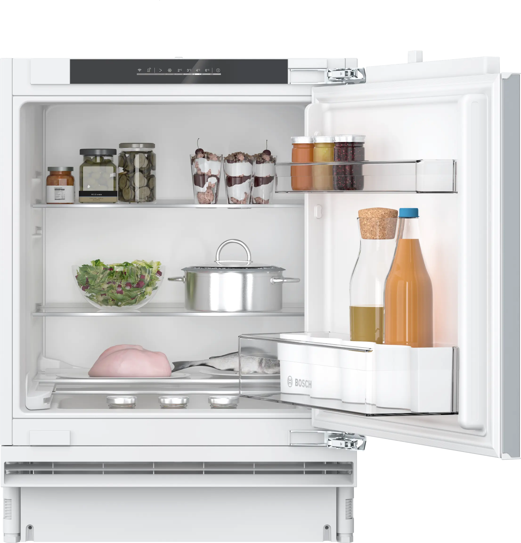 BOSCH Built-under fridge 82 x 59.8 cm flat hinge