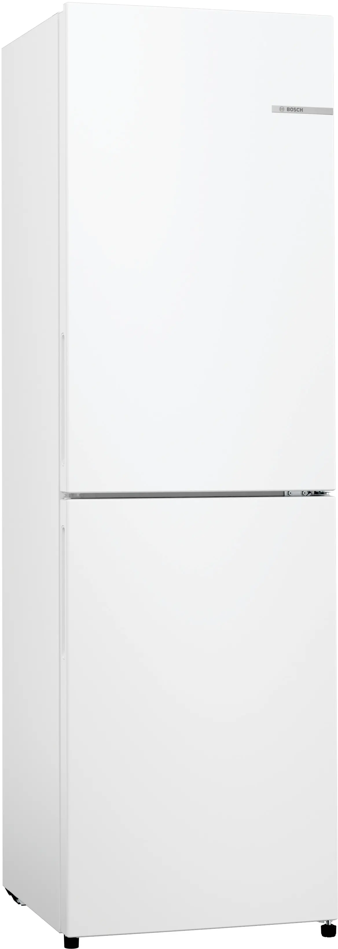 BOSCH Free-standing fridge-freezer with freezer at bottom 182.4 x 55 cm White
