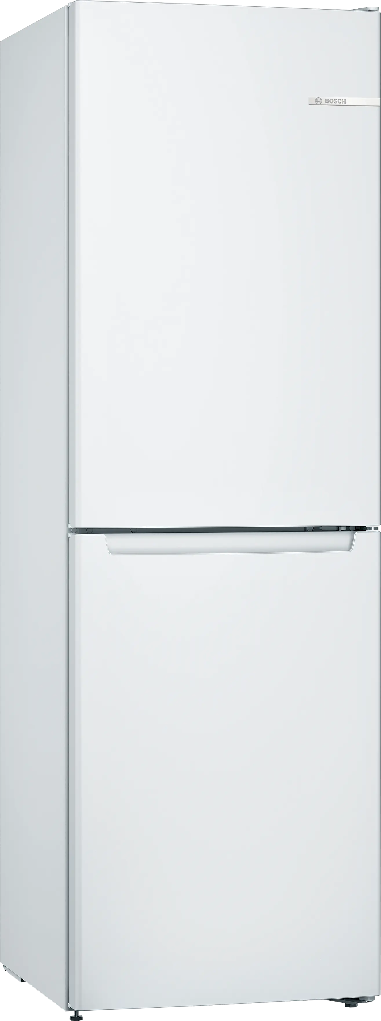 BOSCH Free-standing fridge-freezer with freezer at bottom 186 x 60 cm White, Total No Frost