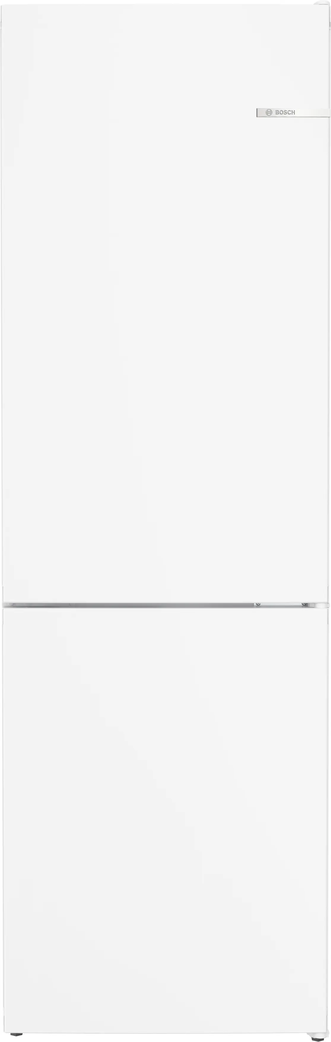 BOSCH Free-standing fridge-freezer with freezer at bottom 186 x 60 cm White, Total No Frost