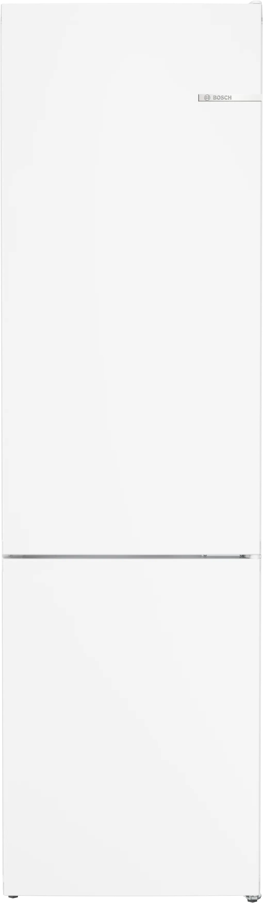 BOSCH Free-standing fridge-freezer with freezer at bottom 203 x 60 cm White, Total No Frost