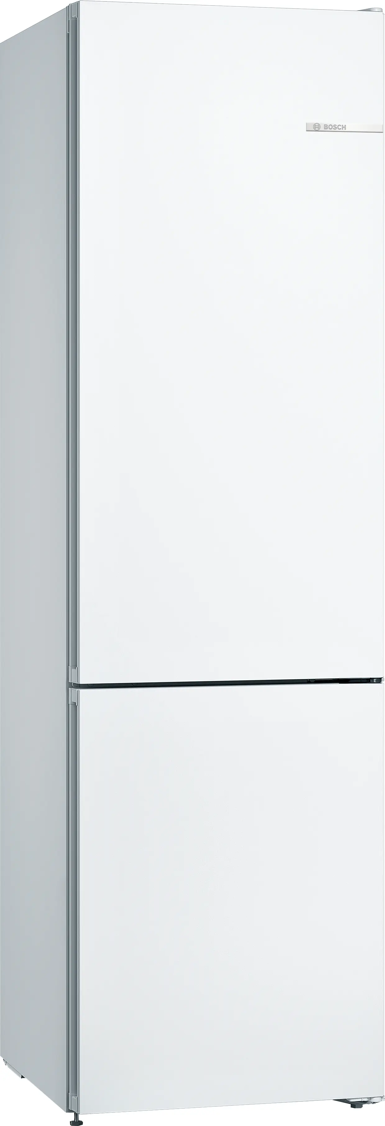 BOSCH Free-standing fridge-freezer with freezer at bottom 203 x 60 cm White, Total No Frost