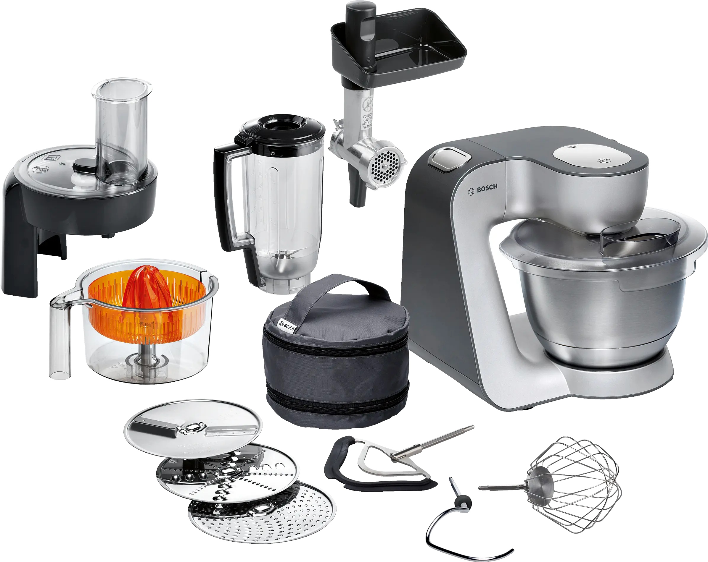 BOSCH Stand mixer MUM 5 1000 W Silver, Anthracite