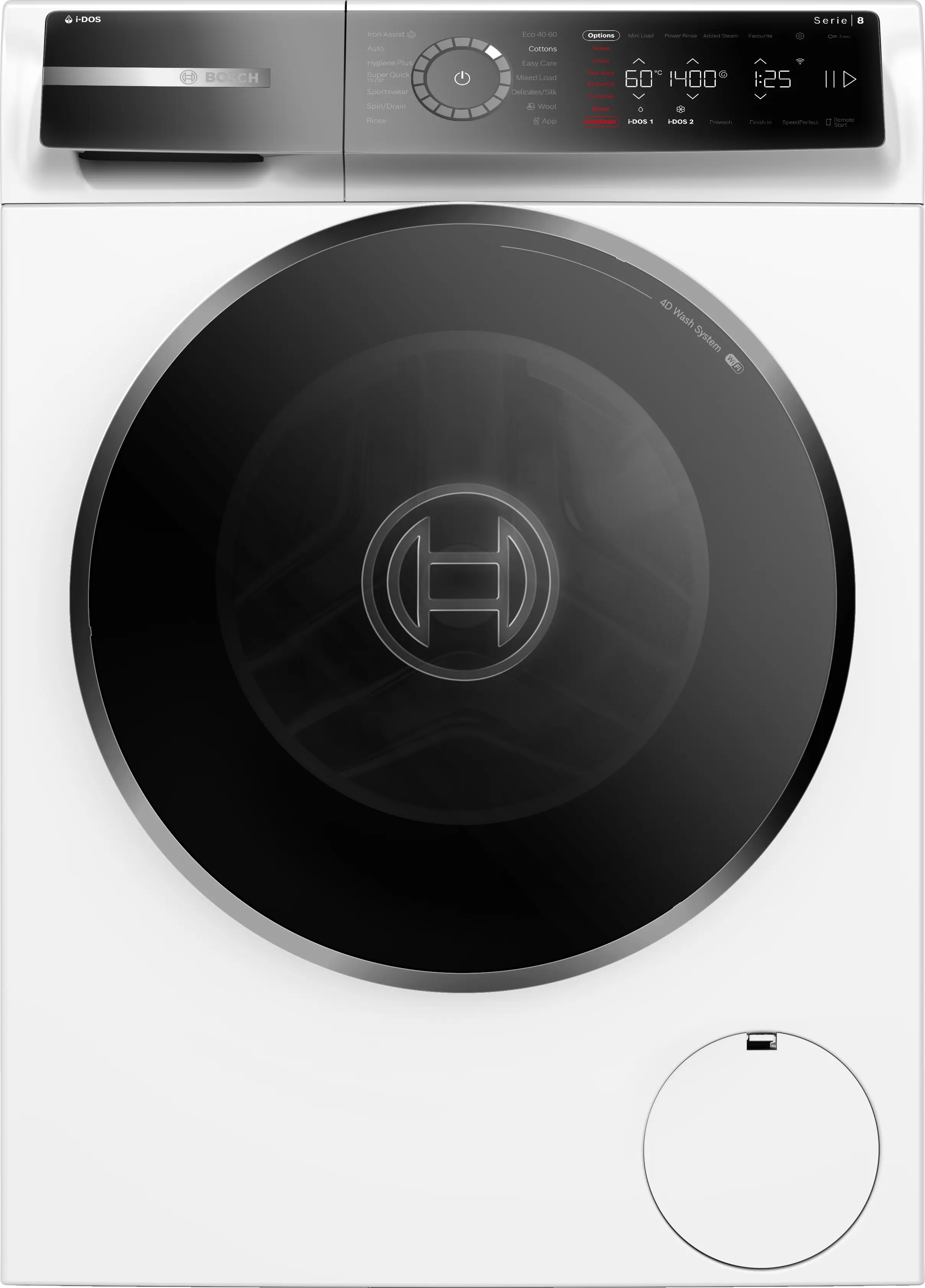 BOSCH Washing machine, front loader 10 kg max. 1400 rpm