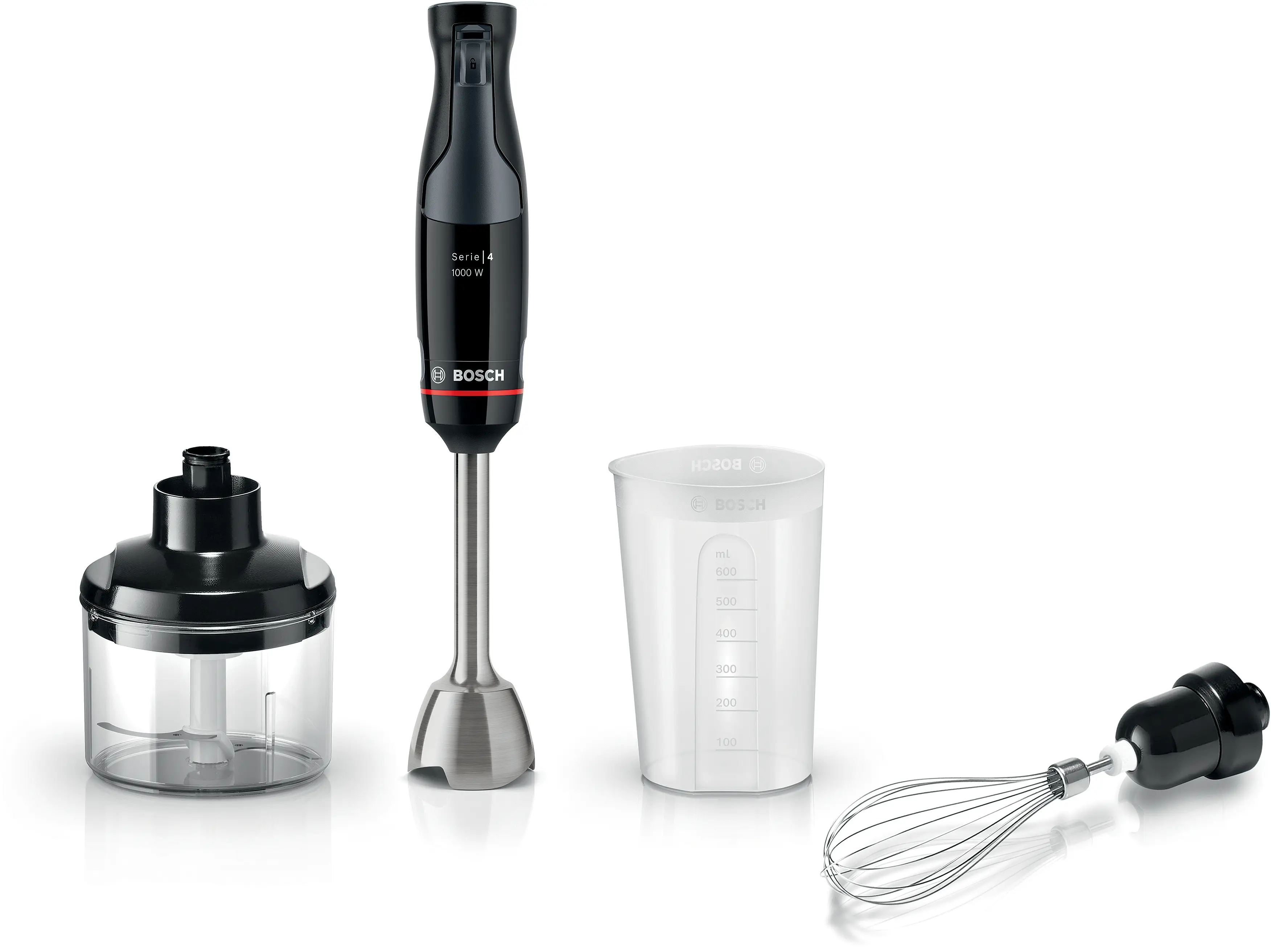 BOSCH Hand blender ErgoMaster 1000 W Black, Anthracite