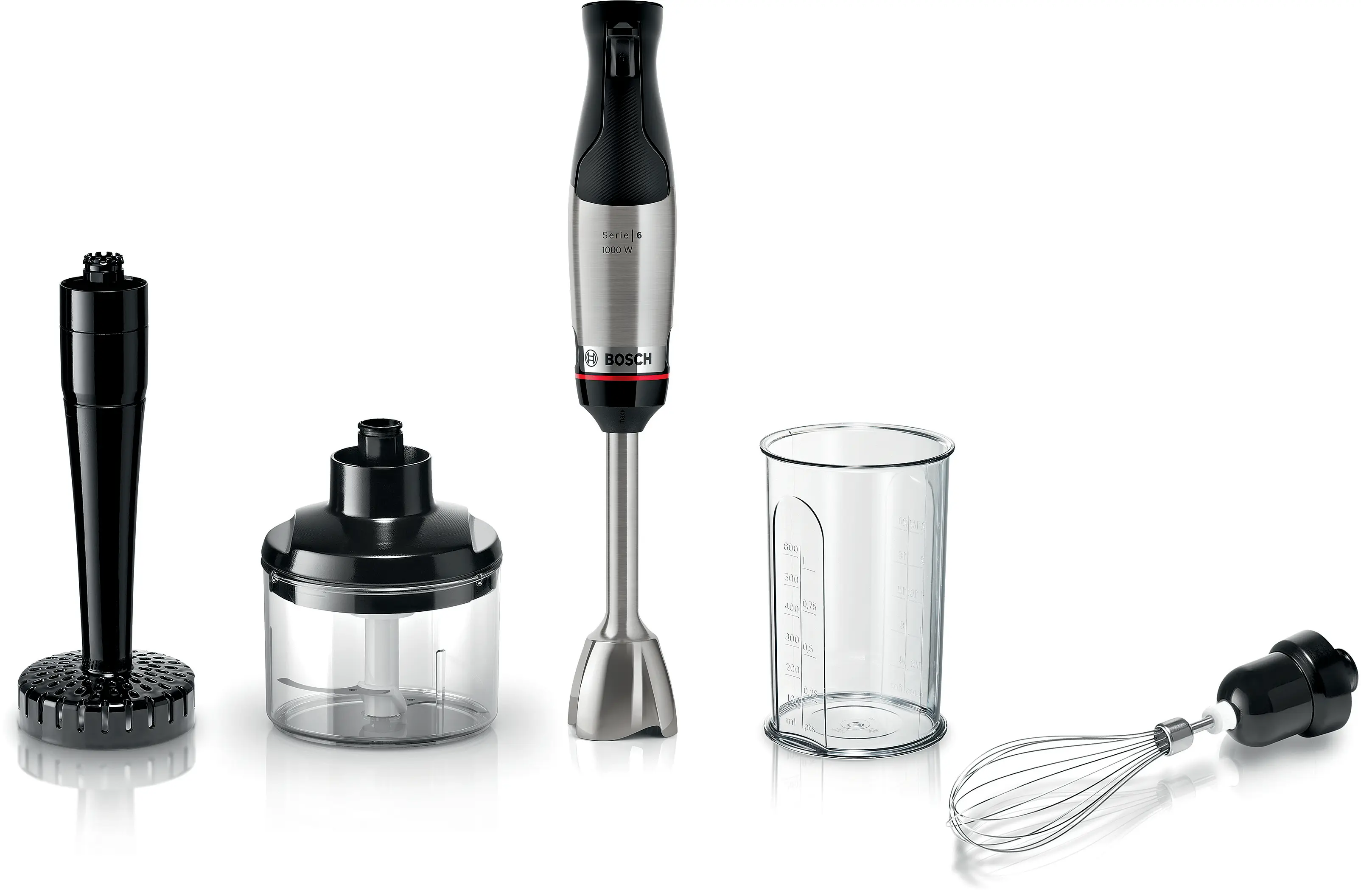 BOSCH Hand blender ErgoMaster 1000 W Stainless steel