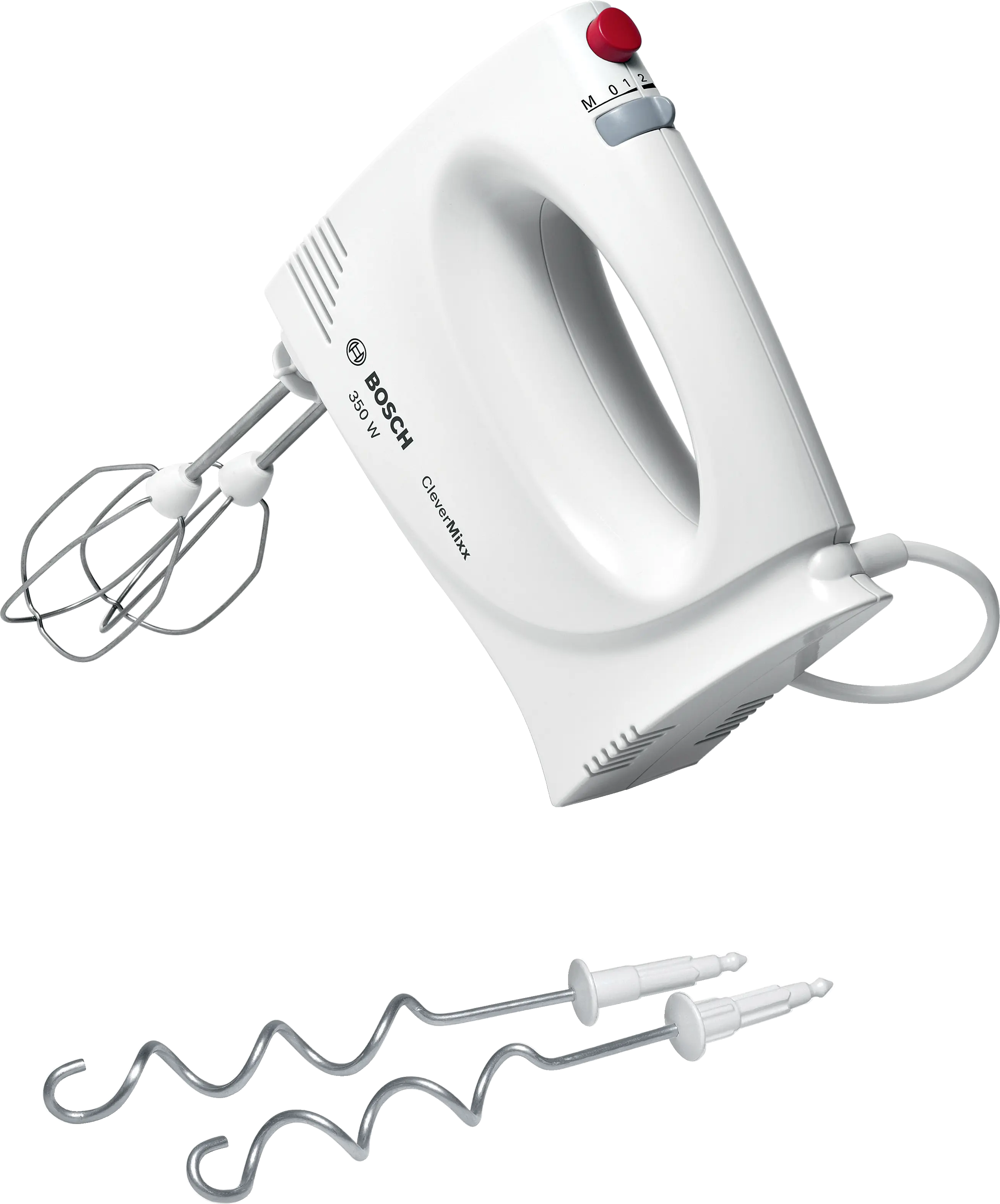 MFQ3030GB Hand mixer CleverMixx 350 W White, Red