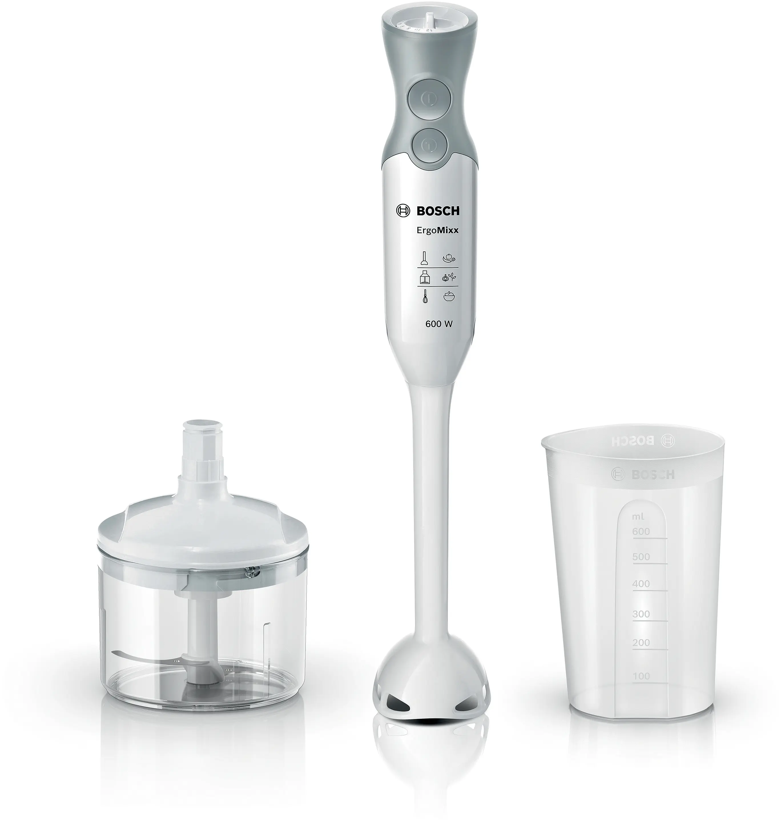 MSM66020GB Hand blender ErgoMixx 600 W White,