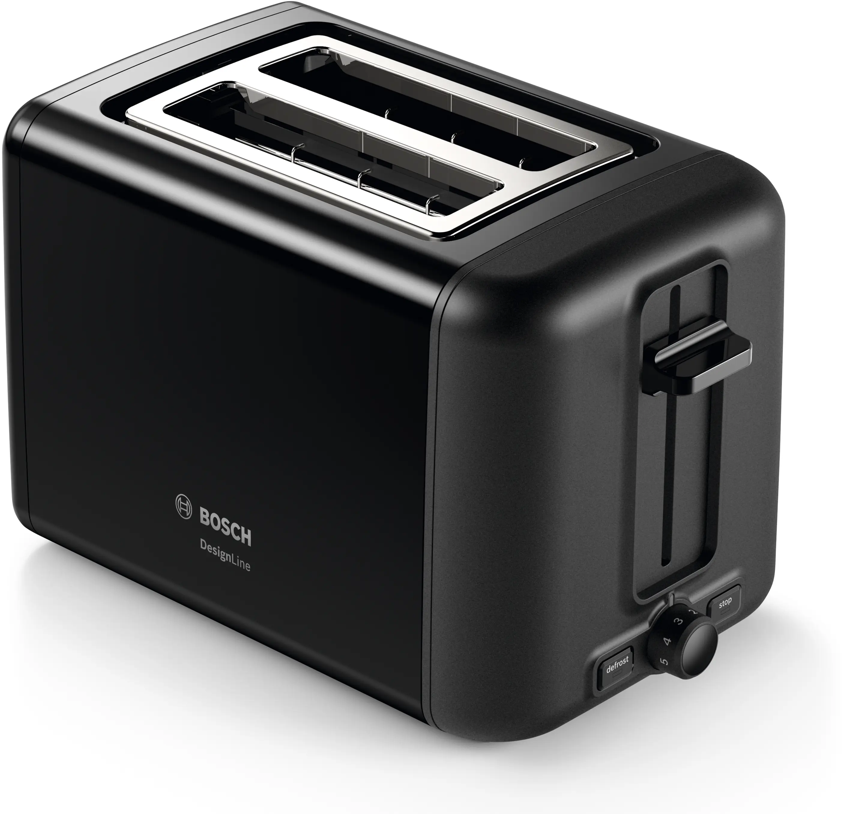 TAT3P423GB Compact toaster DesignLine Black