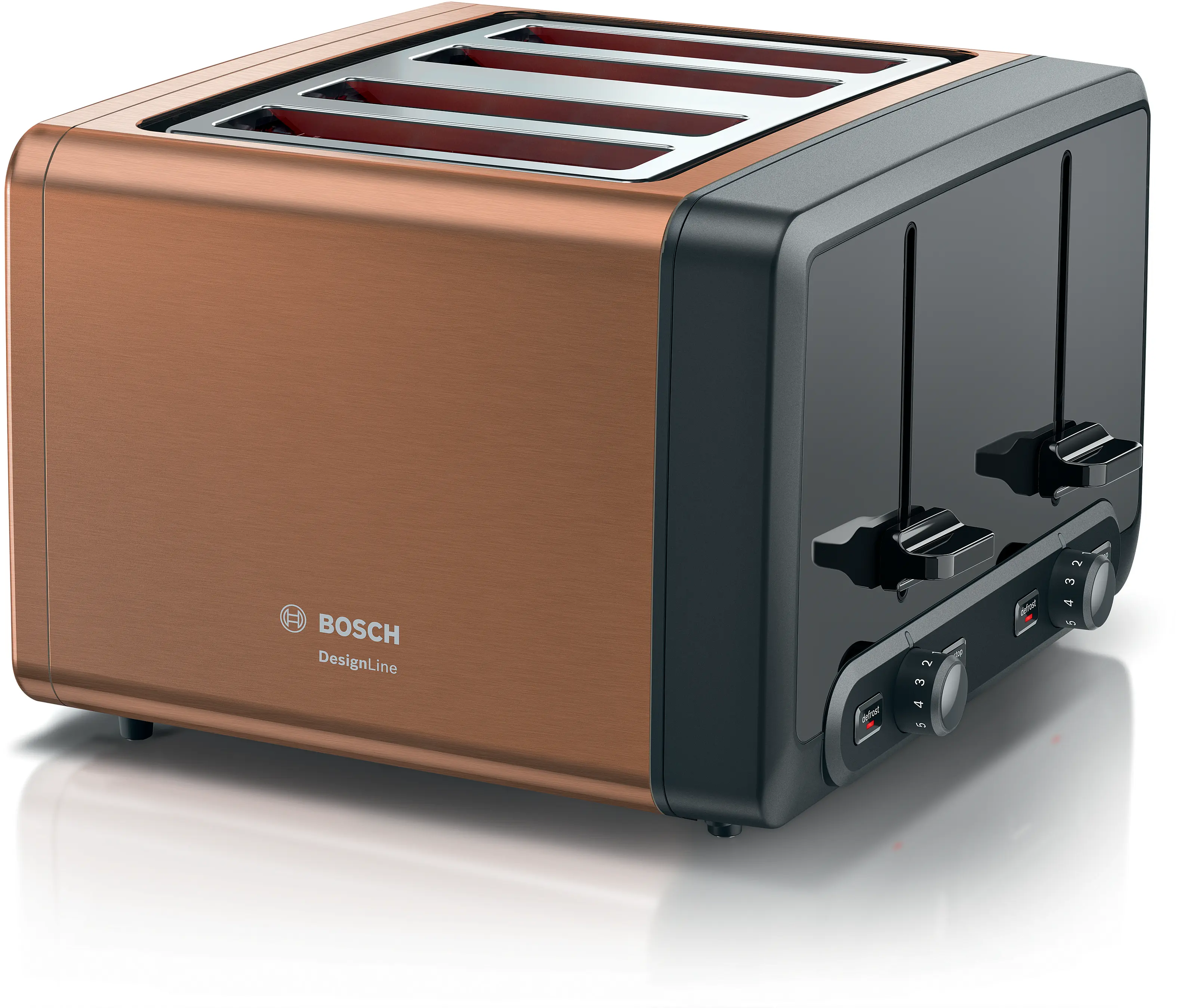 TAT4P449GB Toaster DesignLine Copper