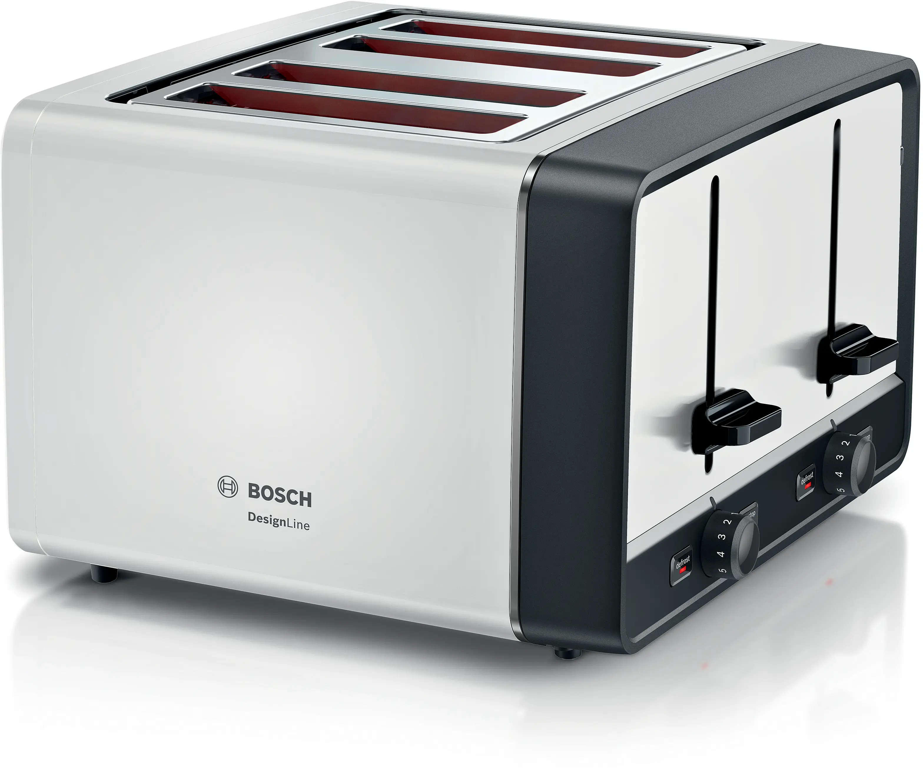 TAT5P441GB Toaster DesignLine White