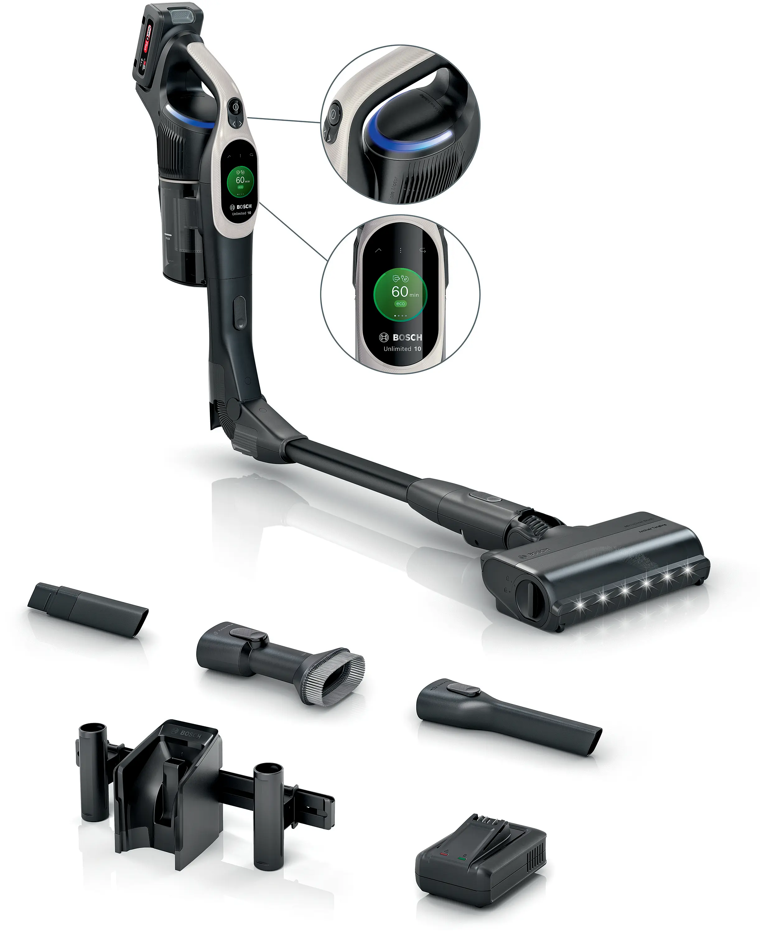 BBS1041GGB Cordless vacuum cleaner Unlimited 10 Graphite