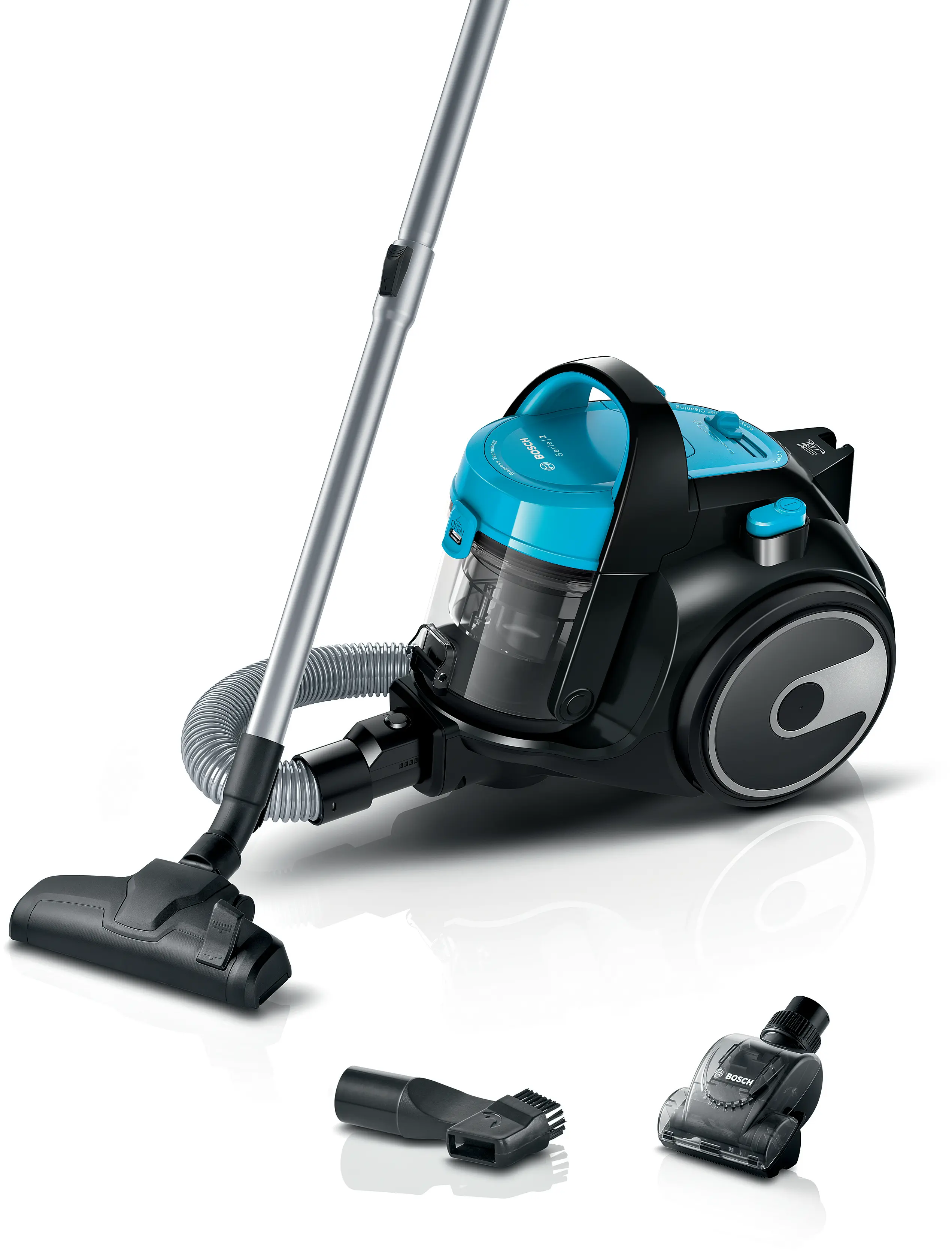 BOSCH Bagless vacuum cleaner Turquoise