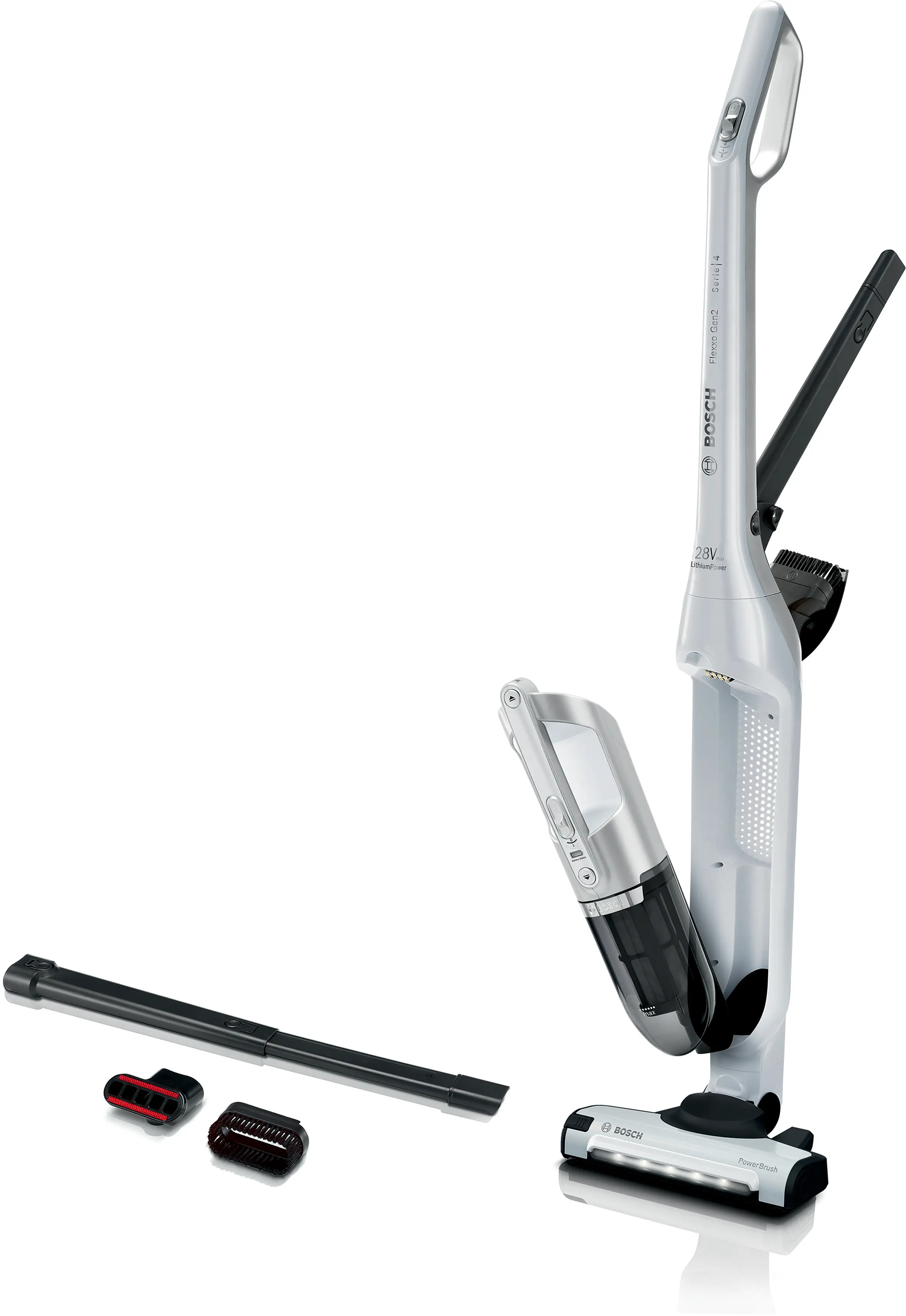 BOSCH Rechargeable vacuum cleaner Flexxo Gen2 28Vmax White