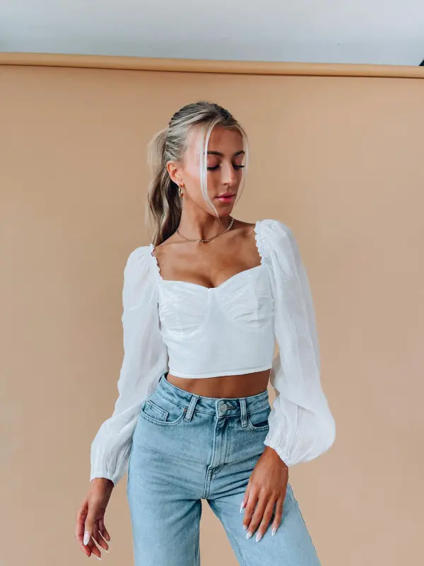 Malani Bustier Long Sleeve